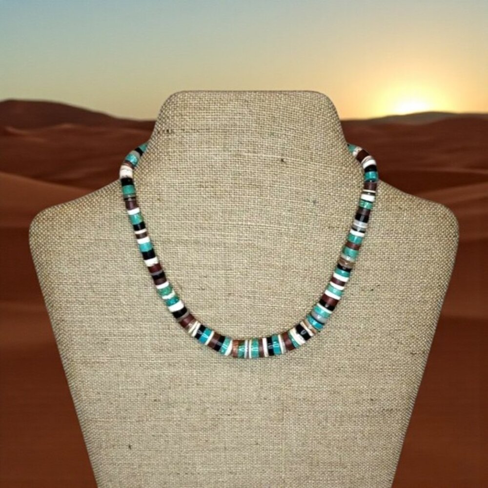Elegant Multicolor Beaded gemstone Choker Necklace